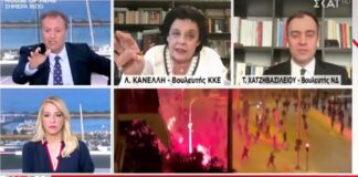 Χαμός στον αέρα του ΣΚΑΪ: Η φράση της Κανέλλη από όσα είπαν οι αστυνομικοί που έκανε έξαλλο τον Οικονόμου