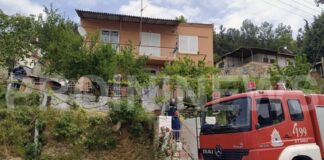 Άνδρας ταμπουρώθηκε σπίτι του και απειλεί να βάλει φωτιά