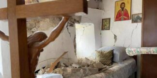 «Μας γλίτωσε η Παναγία – Αν ήμουν πλαγιασμένος, θα ήμουν μακαρίτης τώρα»