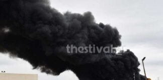 Μεγάλη φωτιά σε εργοστάσιο ανακύκλωσης – Βίντεο από την πύρινη κόλαση