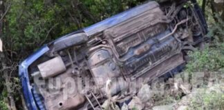 Ένας νεκρός και δύο τραυματίες σε τροχαίο – Τζιπ έπεσε σε γκρεμό