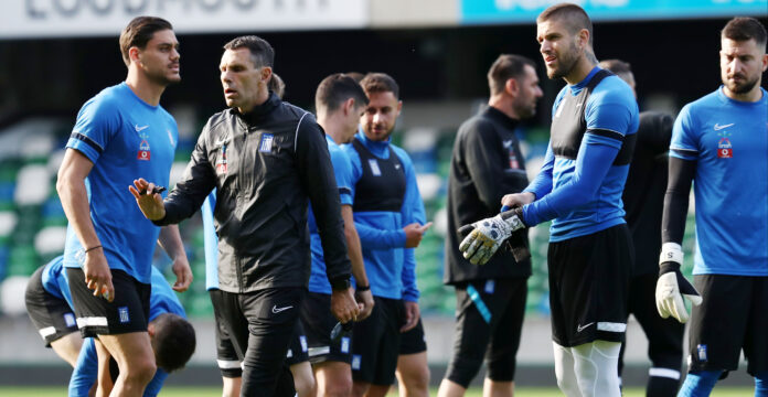 ÌÁÕÑÏÐÁÍÏÓ ÐÏÃÉÅÔ ÐÁÓ×ÁËÁÊÇÓ<br>ÐÑÏÐÏÍÇÓÇ ÔÇÓ ÅÈÍÉÊÇÓ ÁÍÄÑÙÍ <br> ÂÏÑÅÉÁ ÉÑËÁÍÄÉÁ - ÅËËÁÄÁ <br>(NATIONS LEAGUE 2022-2023)