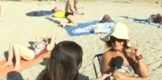 Λουόμενη άφησε άφωνη δημοσιογράφο: «Καταπληκτική θάλασσα, αλλά…»
