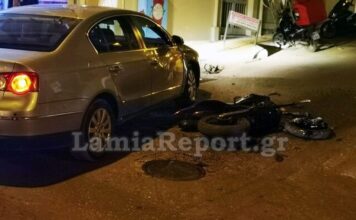 Τροχαίο με μηχανή – Διασωληνωμένος ένας 21χρονος (βίντεο)