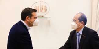 Συνάντηση Τσίπρα με τον πρέσβη της Κίνας: Τουρκική προκλητικότητα, οικονομία και Ουκρανία στην ατζέντα