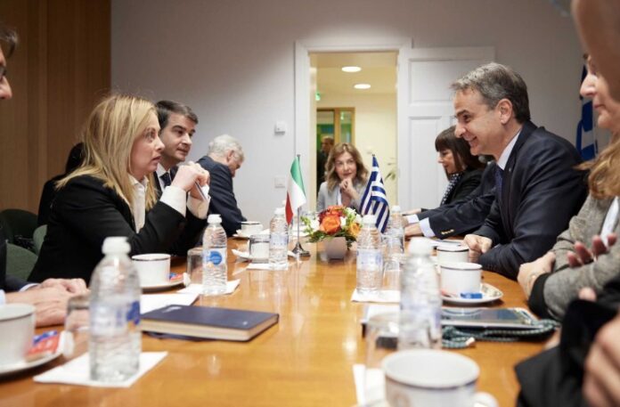 meloni mitsotakis