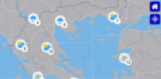 Καταιγίδες αύριο με χιόνια και «βουτιά» θερμοκρασίας προβλέπει το meteo – Πού θα «χτυπήσει» η βαρυχειμωνιά