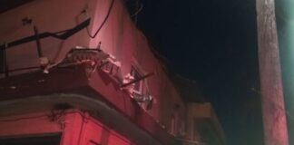 Άκουσαν ένα θόρυβο, άνοιξαν την μπαλκονόπορτα και… έλειπε το μπαλκόνι – Δείτε φωτογραφίες