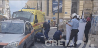 Άνδρας κατέρρευσε στη μέση του δρόμου – Αγωνιώδεις προσπάθειες να τον επαναφέρουν