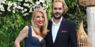 Βάφτισαν την κόρη τους η Μαρία Ηλιάκη και ο Στέλιος Μανουσάκης (φωτογραφίες)
