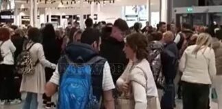 Χαμός στο αεροδρόμιο «Μακεδονία» – Πατήθηκε κατά λάθος το κουμπί του συναγερμού (βίντεο)