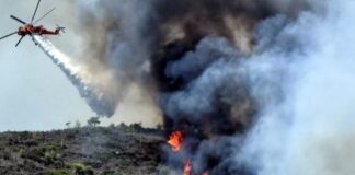 Τιτάνια μάχη σε πολλά «μέτωπα» με την πύρινη λαίλαπα στη Ρόδο – Εκκενώθηκαν 3 χωριά