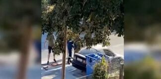 Βίντεο λίγα λεπτά μετά τον τραγικό θάνατο της 38χρονης που κάηκε μέσα στο αυτοκίνητό της