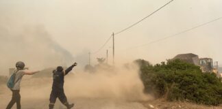 Ώρες αγωνίας και πολυμέτωπη μάχη με τις φλόγες και τους ανέμους στη Ρόδο – Η λαίλαπα έκαψε σπίτια στο Ασκληπιείο
