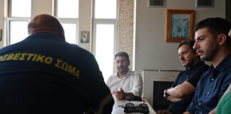 Ανδρουλάκης: «Η πρόληψη και η καλή οργάνωση είναι σημαντικές για την αντιμετώπιση των πυρκαγιών»