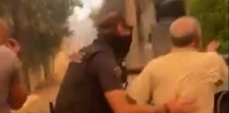Δραματικές σκηνές απεγκλωβισμού κατοίκων από άνδρες της ΕΛ.ΑΣ. στη Μάνδρα – Δείτε το βίντεο