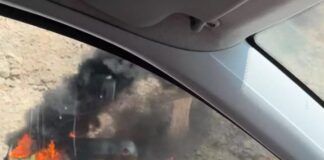 Φωτιά σε βυτιοφόρο με 7,2 τόνους υγραέριο στην εθνική οδό Αθηνών – Κορίνθου