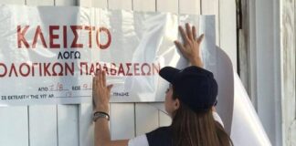 Λουκέτα σε 17 επιχειρήσεις από την ΑΑΔΕ