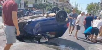 Σοβαρό τροχαίο με τραυματίες (βίντεο)