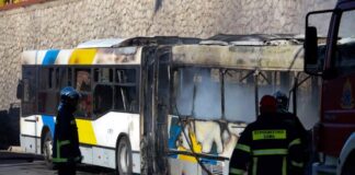 «Λαμπάδιασε» λεωφορείο-Είχε συντηρηθεί και είχε περάσει χωρίς πρόβλημα την νυχτερινή επιθεώρηση