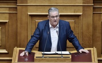Κουτσούμπας: Το ΚΚΕ θα κάνει ό,τι περνά από το χέρι του για να μην ξεχαστεί το έγκλημα των Τεμπών