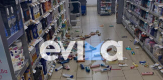 Οι πρώτες εικόνες από τις ζημιές του σεισμού