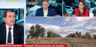 Δημήτρης Καιρίδης: «Η Ελλάδα προβάλλει ως παράδειγμα προς μίμηση για το μεταναστευτικό»