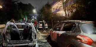 Στις φλόγες τυλίχτηκαν 3 αυτοκίνητα (φωτογραφίες)