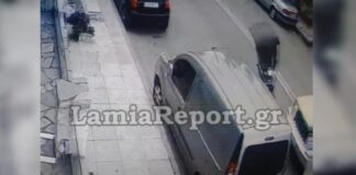 Τροχαίο μεταξύ τζιπ και μηχανής με έναν τραυματία (βίντεο)