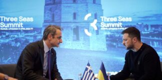 Ο Μητσοτάκης συναντήθηκε με τον Ζελένσκι στη Λιθουανία