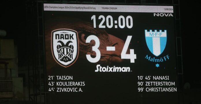 paok malme pinakas