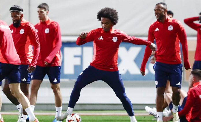 willian training