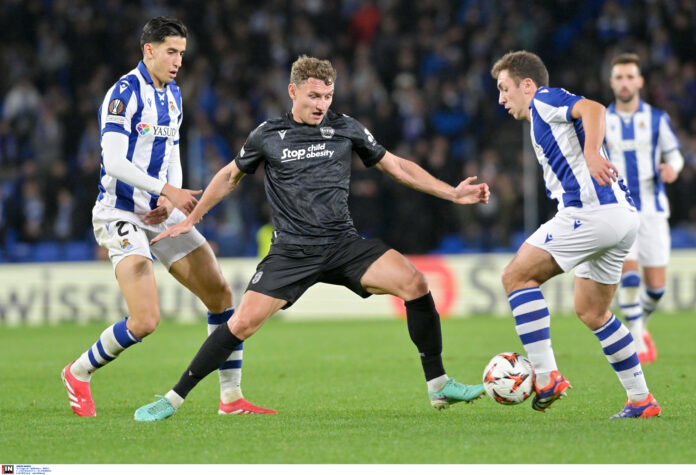 <br>ÑÅÁË ÓÏÓÉÅÄÁÄ - ÐÁÏÊ <br>(ÃÉÏÕÑÏÐÁ ËÉÃÊ 2024-2025) <br><br> REAL SOCIEDAD - PAOK <br> (EUROPA LEAGUE 2024-2025)