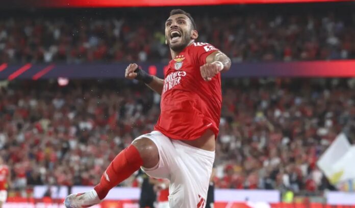 benfica pavlidis hat trick