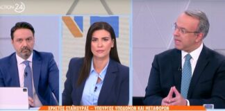 Σταϊκούρας: Ευθύνη μας οι μεταφορές και η ασφάλεια, όχι το φορτίο –