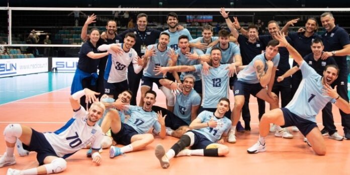 ethniki volley andron