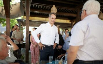 Μητσοτάκης από τη Λήμνο: Διορθώσαμε μια αδικία με την εξίσωση της μείωσης ΦΠΑ για όλα τα νησιά με κατοίκους κάτω των 20.000