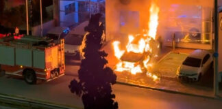 Πέταξαν μπουκάλια με βενζίνη σε ΙΧ και εξαφανίστηκαν