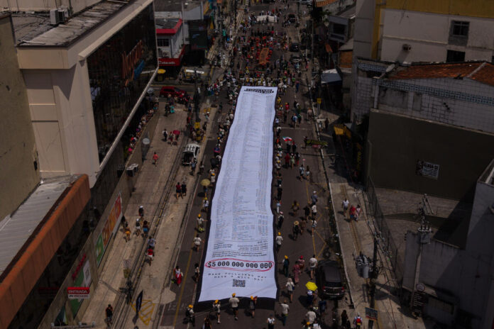 Global Climate March during COP30 in Belém, BrazilMarcha Global pelo Clima durante a COP30 em Belém, Brasil