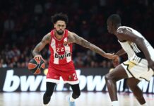 Εύκολα ο Ολυμπιακός κέρδισε 107-84 τη Βιλερμπάν για την Ευρωλίγκα