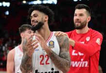 Ρεκόρ για Ντόρσεϊ με 41 πόντους και για Μπαρτζώκα με 209 ματς στον Ολυμπιακό (videos)