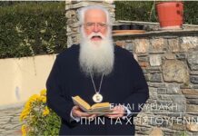 Δημητριάδος Ιγνάτιος: «Είναι Κυριακή πριν τα Χριστούγεννα» (video)