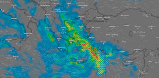 Πάνω από 800 χλμ. το μέτωπο των καταιγίδων, ποιες περιοχές θα πληγούν από την κακοκαιρία τις επόμενες ώρες