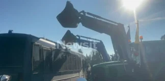 Αγρότες προσπάθησαν να αποκλείσουν κάθε πρόσβαση προς το αεροδρόμιο Μακεδονία