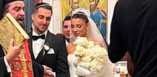 Παντρεύτηκαν Σάκης Κατσούλης και Μαριαλένα Ρουμελιώτη (φωτογραφίες)
