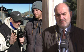 «Ο αγροτικός τομέας πεθαίνει»: Ένταση, ύβρεις και αποχώρηση Μαρκόπουλου στο OPEN (βίντεο)