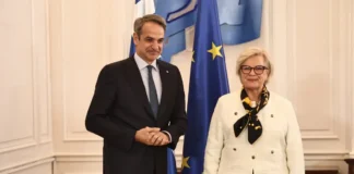 Μητσοτάκης σε Γαλλίδα υπουργό Άμυνας: «Έχουμε οικοδομήσει μια διμερή στρατηγική εταιρική σχέση πολύ βαθιά»