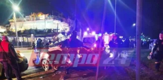 Δύο νέοι άνθρωποι νεκροί μετά από το τροχαίο