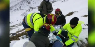 Η επιχείρηση απεγκλωβισμού των 8 ορειβατών στον Ταΰγετο – Στο νοσοκομείο οι 4 τραυματίες