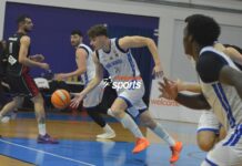 Με 19 πόντους και έξι κλεψίματα του Τζόνσον Νίκη-Σοφάδες 48-42 στο πρώτο μέρος